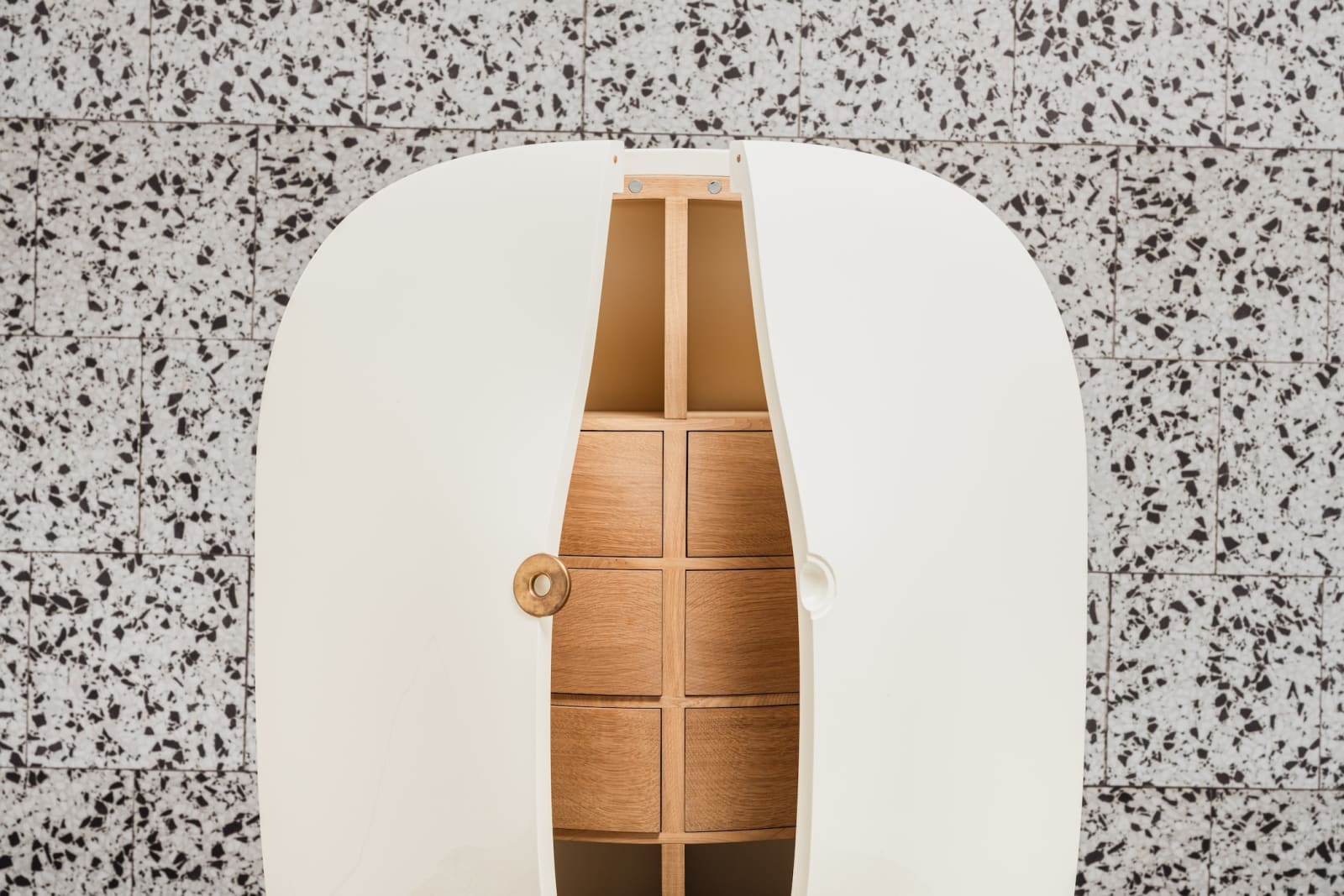 François Cante-Pacos, "Carapace" cabinet, c. 1970