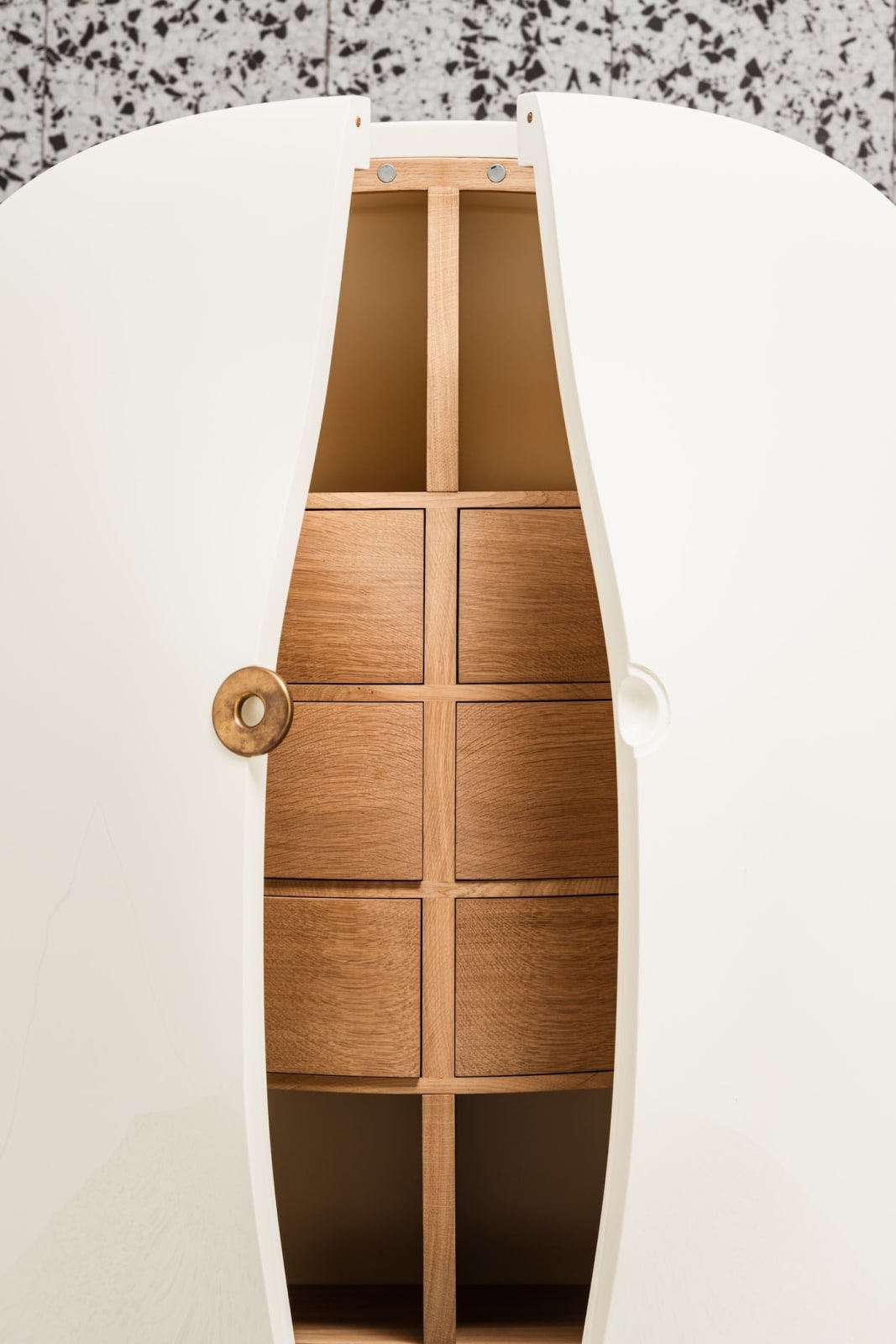 François Cante-Pacos, "Carapace" cabinet, c. 1970