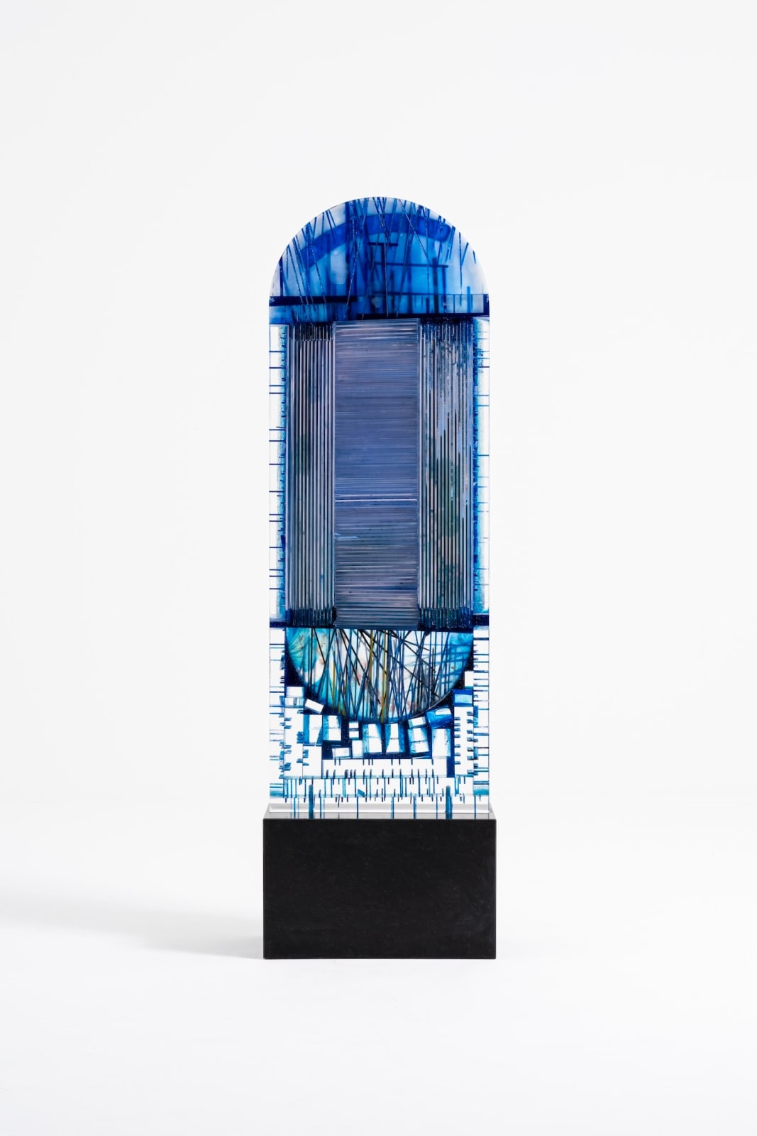 Monique Rozanes, "Immortelle Bleue", 2023