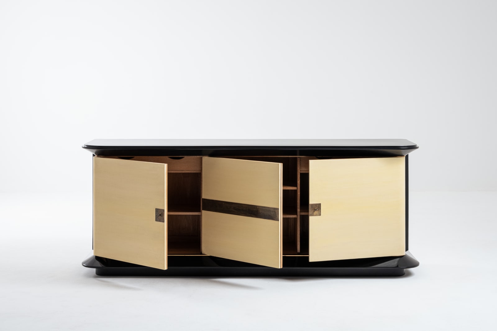 Jacques Adnet, Parchement sideboard, 1937