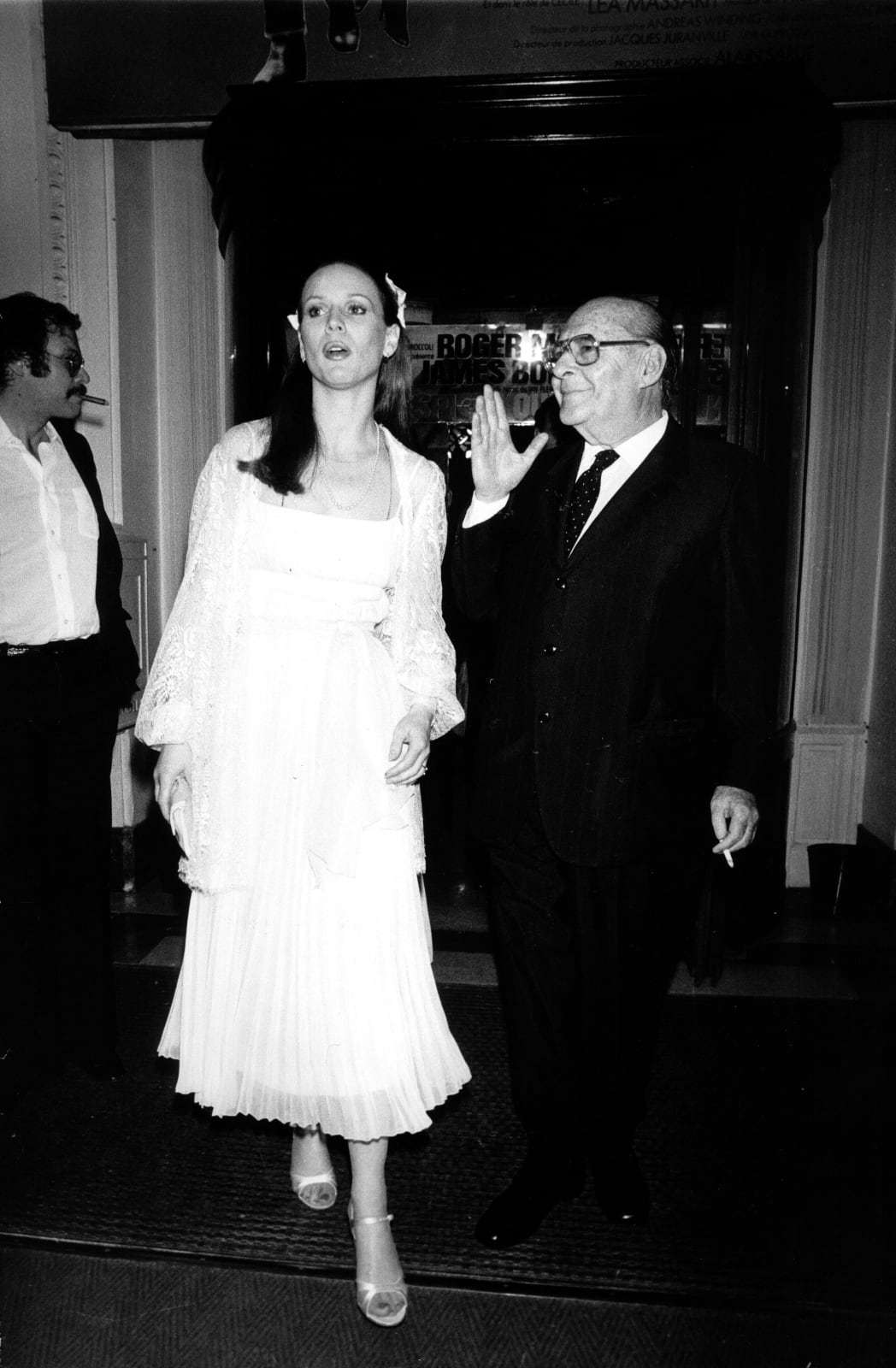 Jadran Lazić, Roberto Rossellini & Martha Keller, 1977