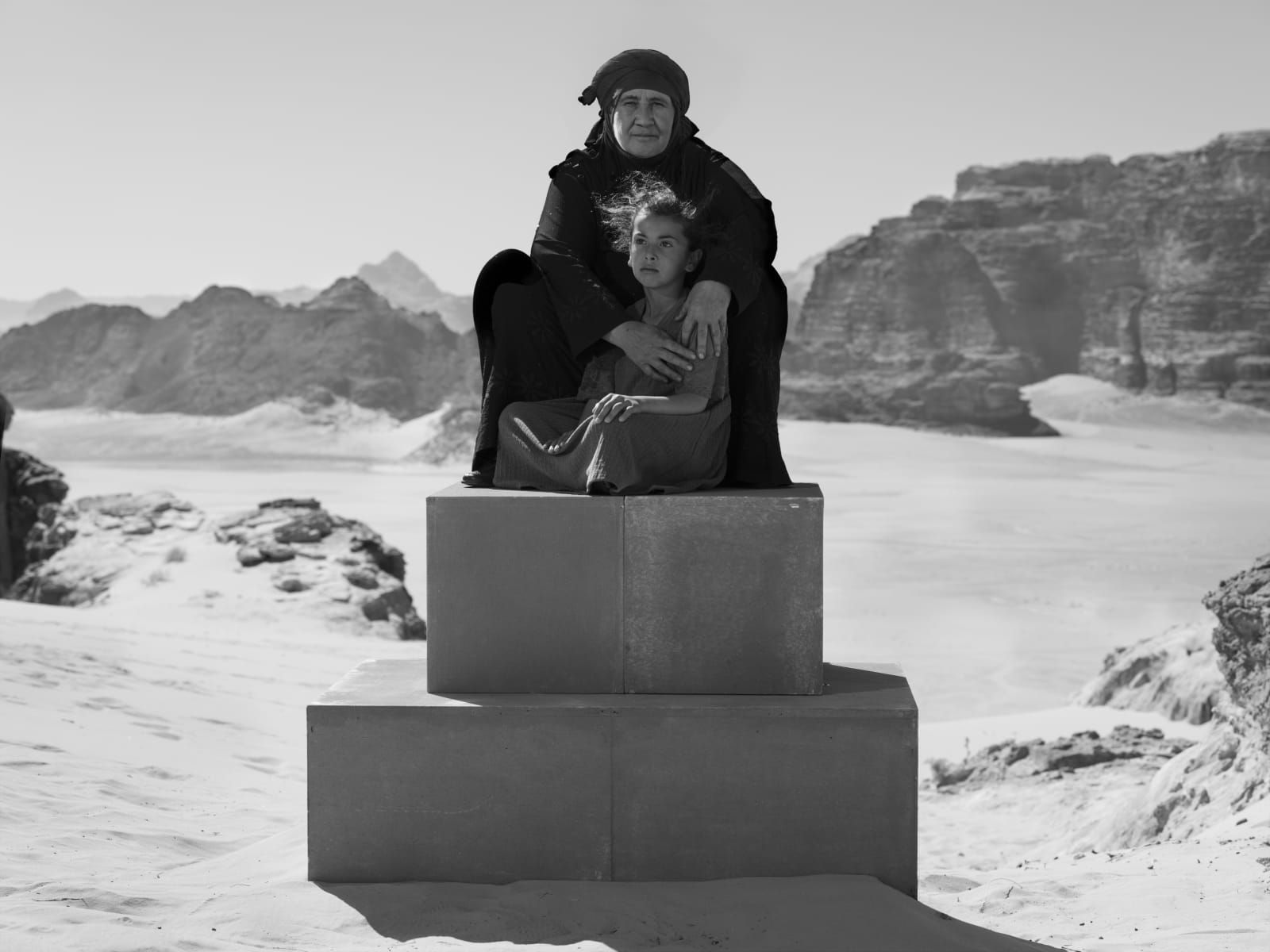 Nick Brandt, F’taim and Zaina, Jordan, 2024