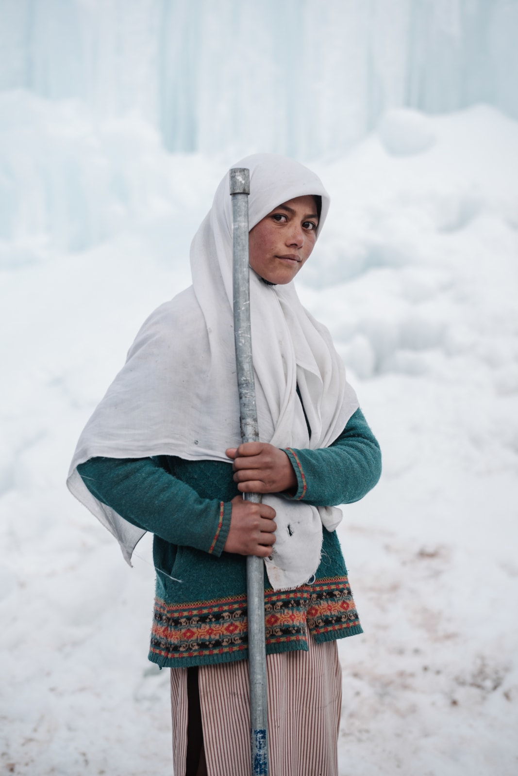 Ciril Jazbec, Ledene stupe #0027 / Ice Stupas #0027, 2018–2019
