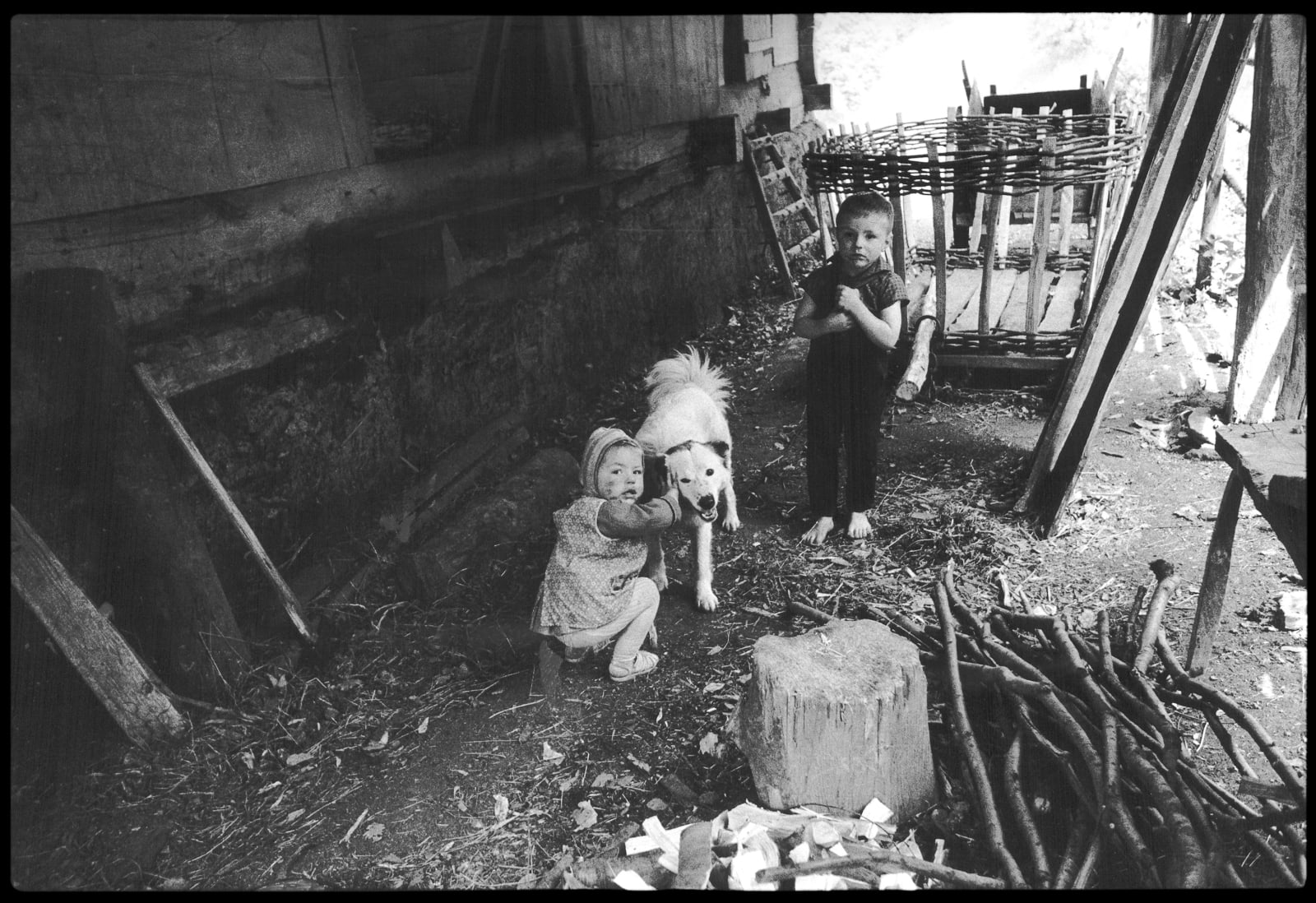Stojan Kerbler, Haloška otroka / Haloze Children, 1973