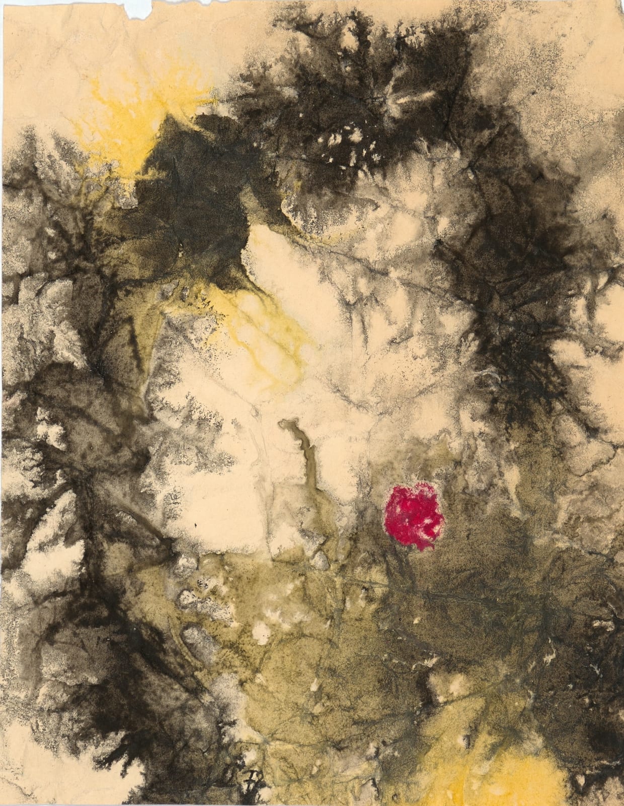 İpek Duben, Untitled (Blot Series 2), 1972