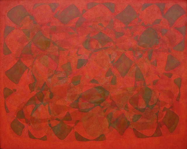 Johnathan Daily, Untitled Red (series Complexity 5), 2001