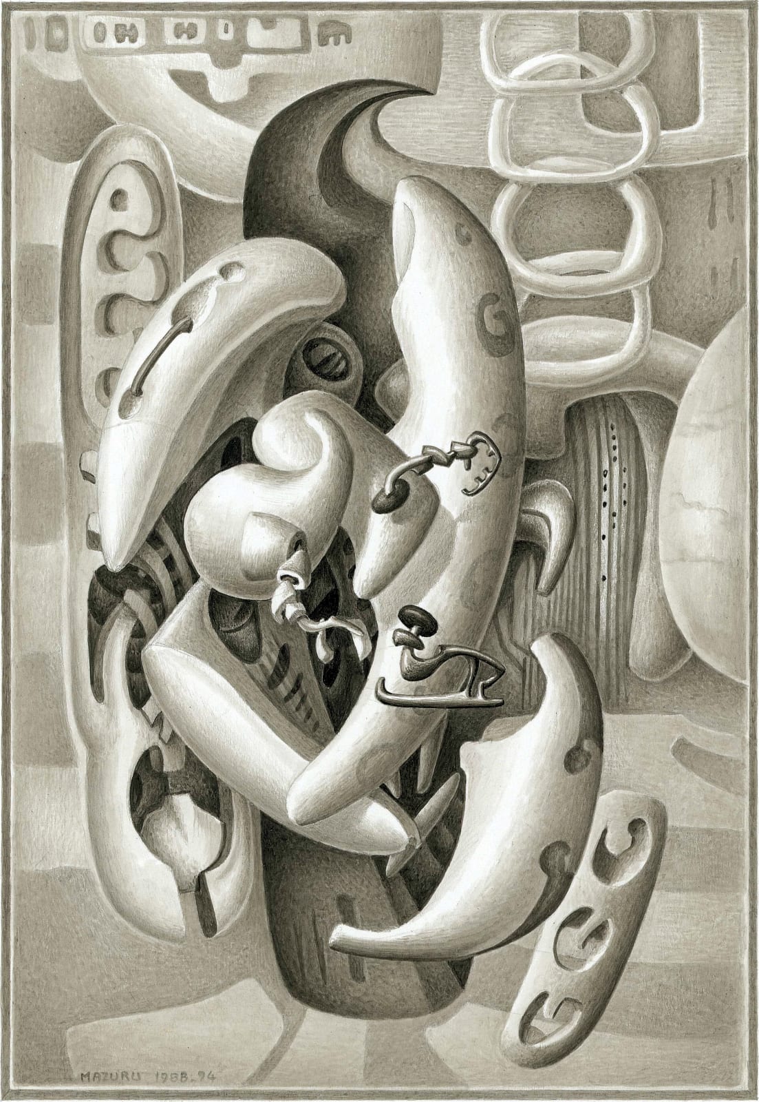 Didier Mazuru, Mécanosphère III, FRA, 1993