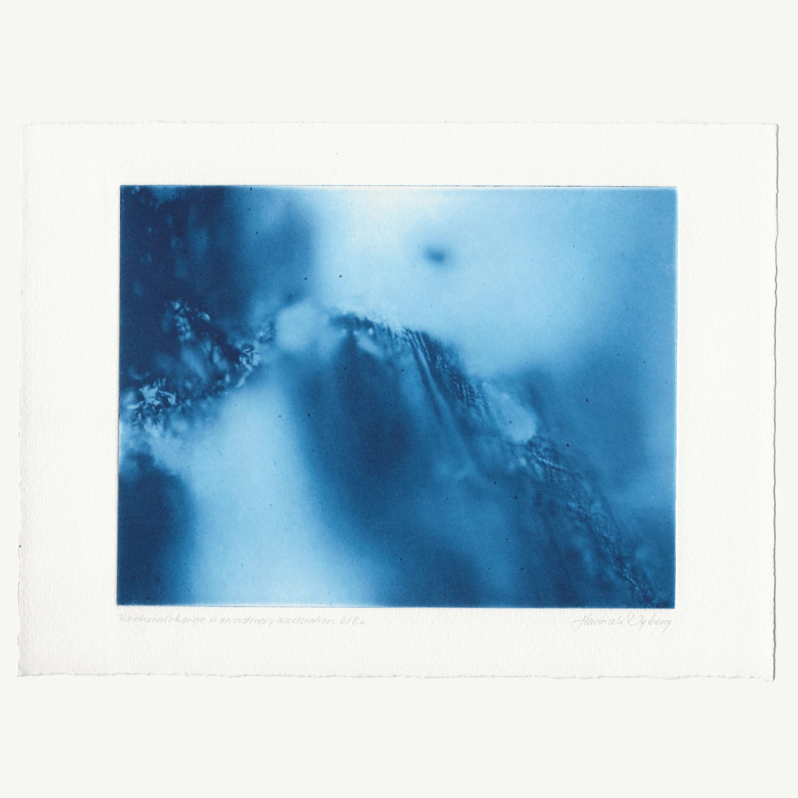 Hannah Nyberg, The eternal change in an ordinary acceleration / a, 2023