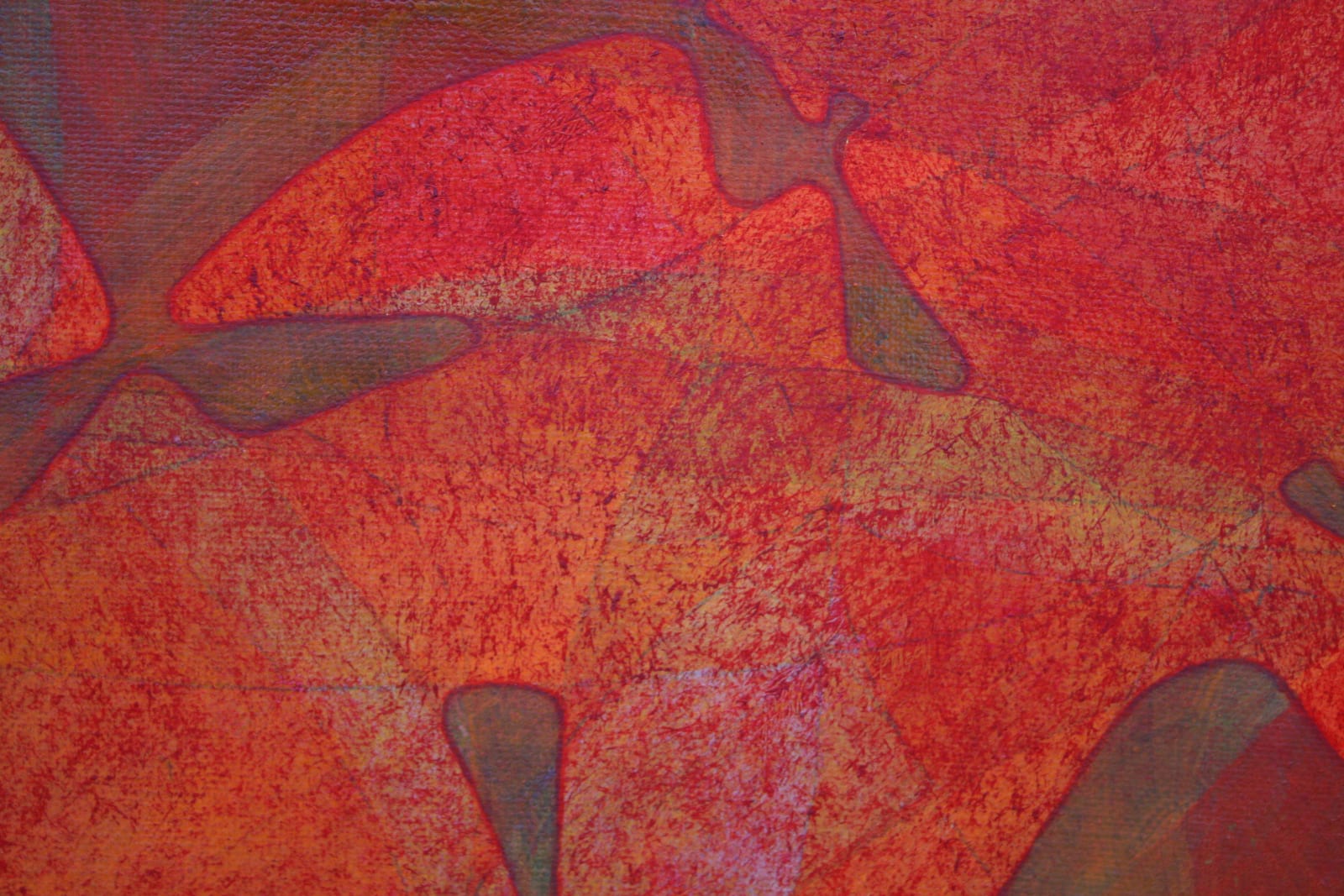 Johnathan Daily, Untitled Red (series Complexity 5), 2001