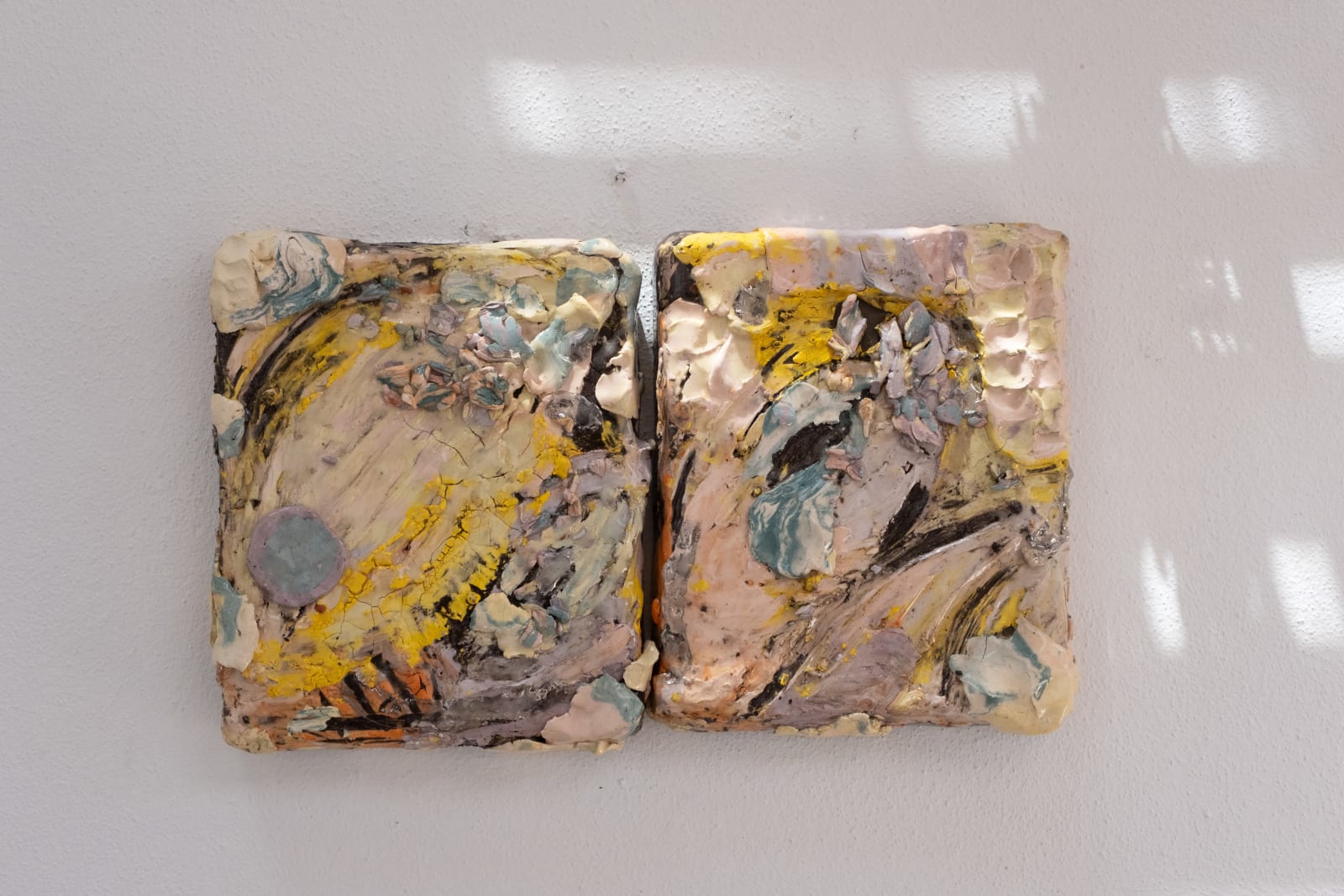 Ciara Isabel Neufeldt, Ceramic Tile Paintings, 2024