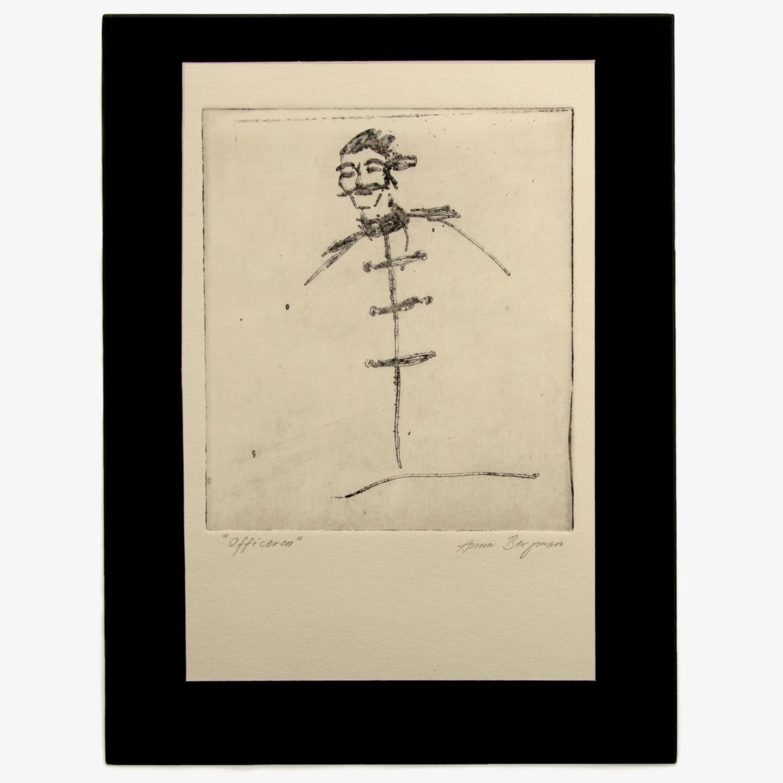Anna Bergman Jurell / E, Officeren, 2014