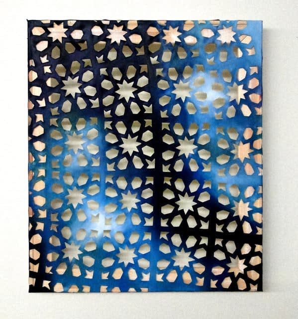 Eric Wall, Blue India, 2017