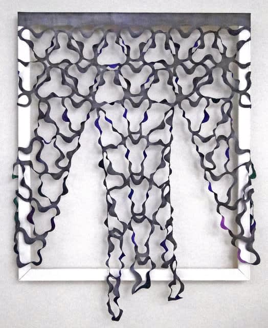 Eric Wall, Purple Tangle, 2018