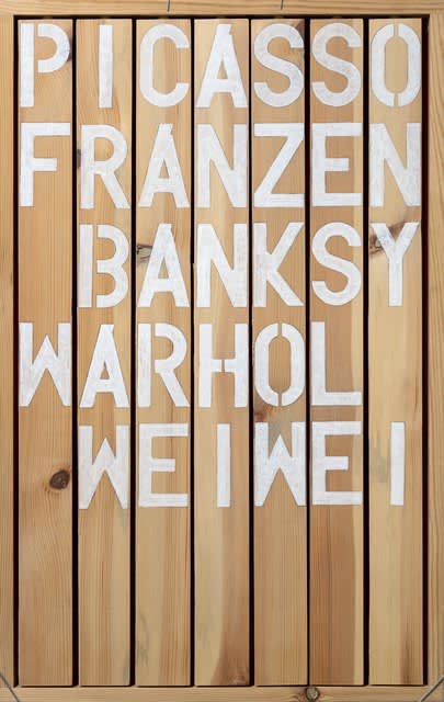 Daniel Franzén, Picasso, Franzén, Banksy, Warhol and Weiwei, 2019