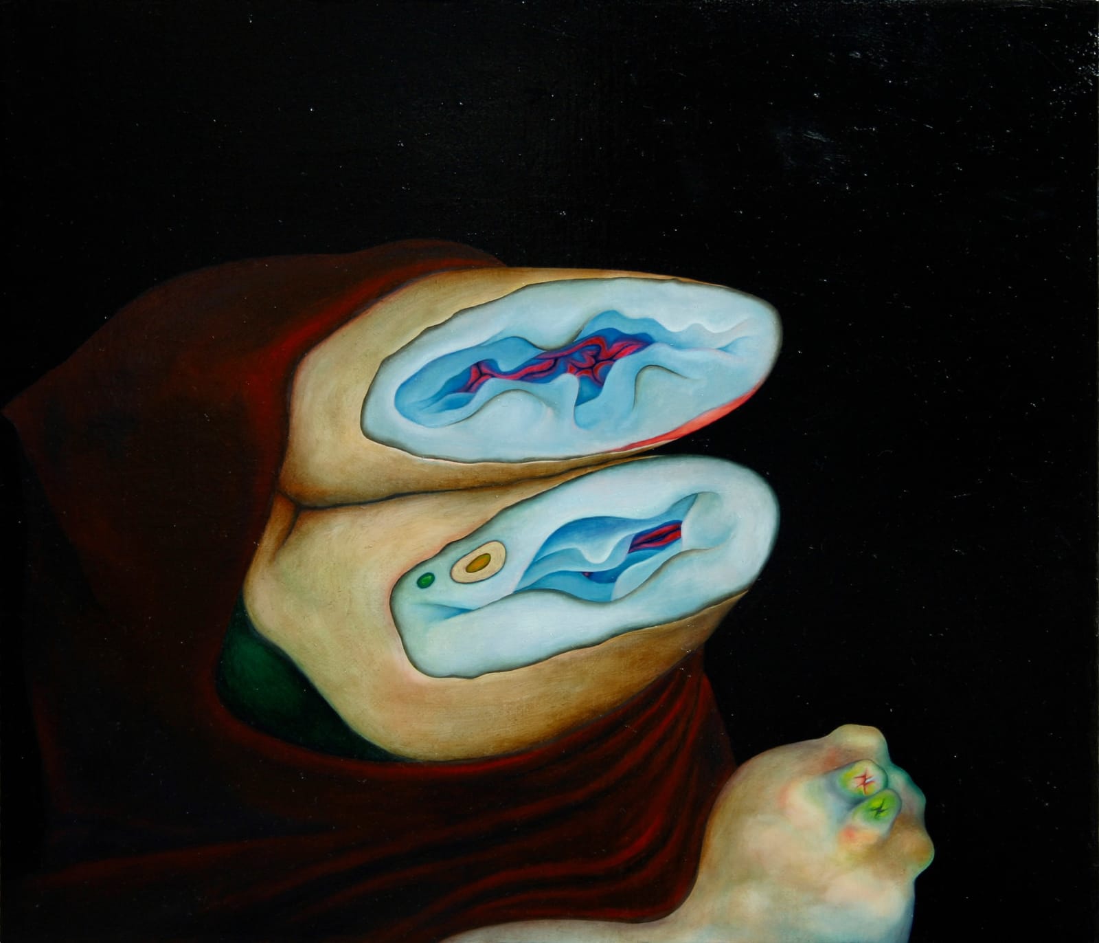 Johnathan Daily, The Holy Virgin (series Corporeal), 2011