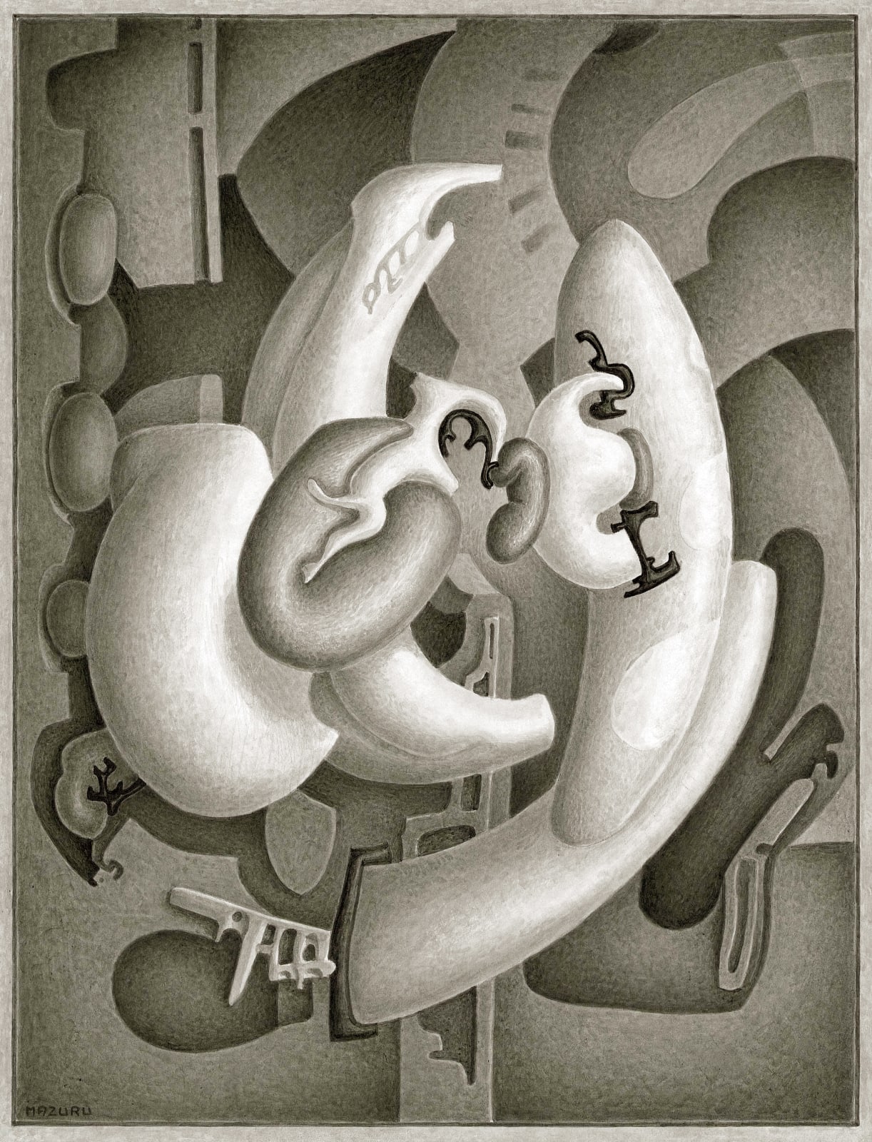 Didier Mazuru, Mécanosphère IX, FRA, 1997