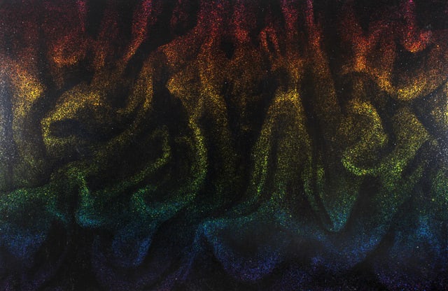 Johnathan Daily, Black Rainbow #12, 2013