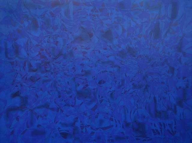 Johnathan Daily, Untitled Blue (series Complexity 5), 2002