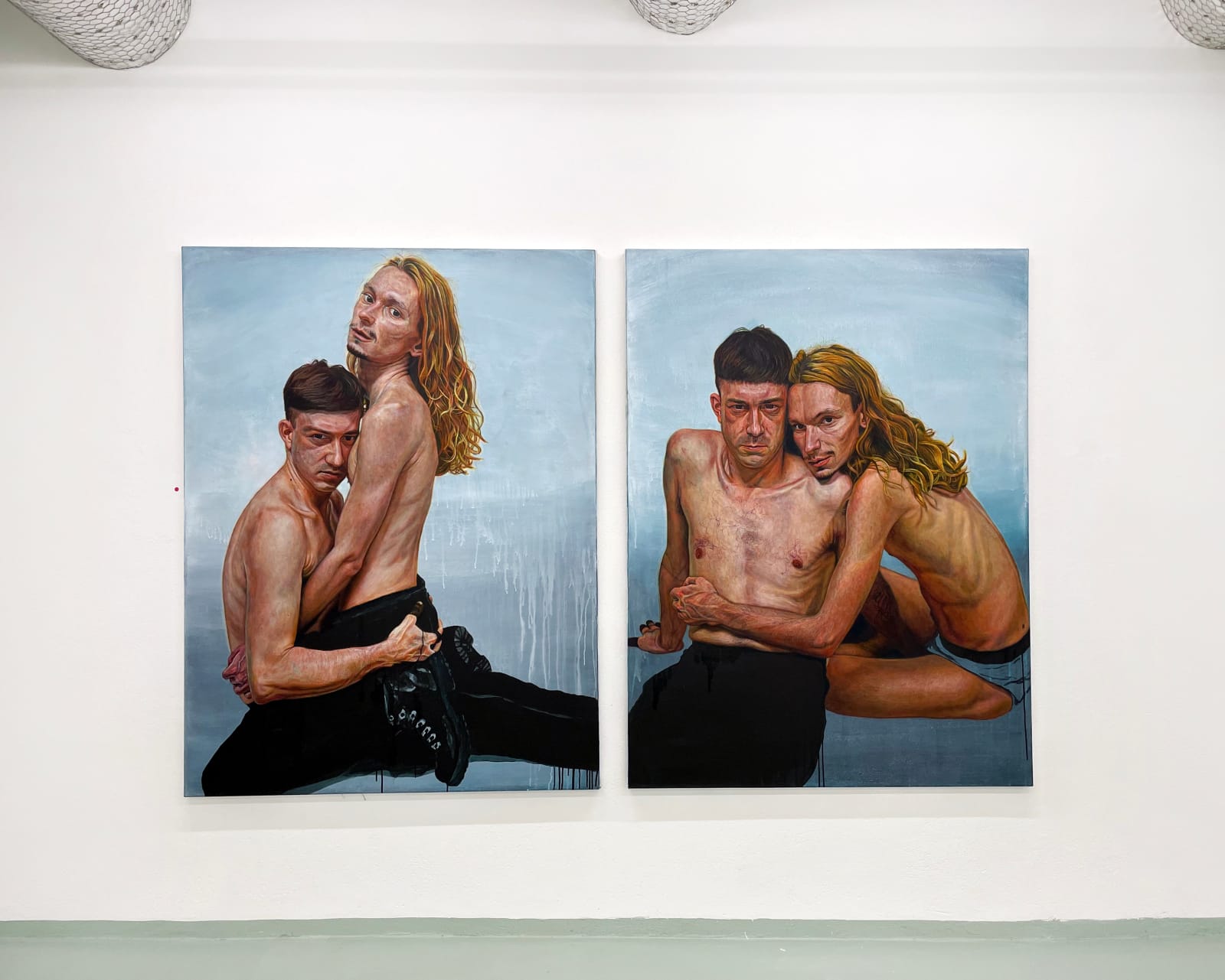 Cecilia Ulfsdotter Klementsson, After Kate Moss and Mark Wahlberg for Calvin Klein by Herb Ritts , 2020