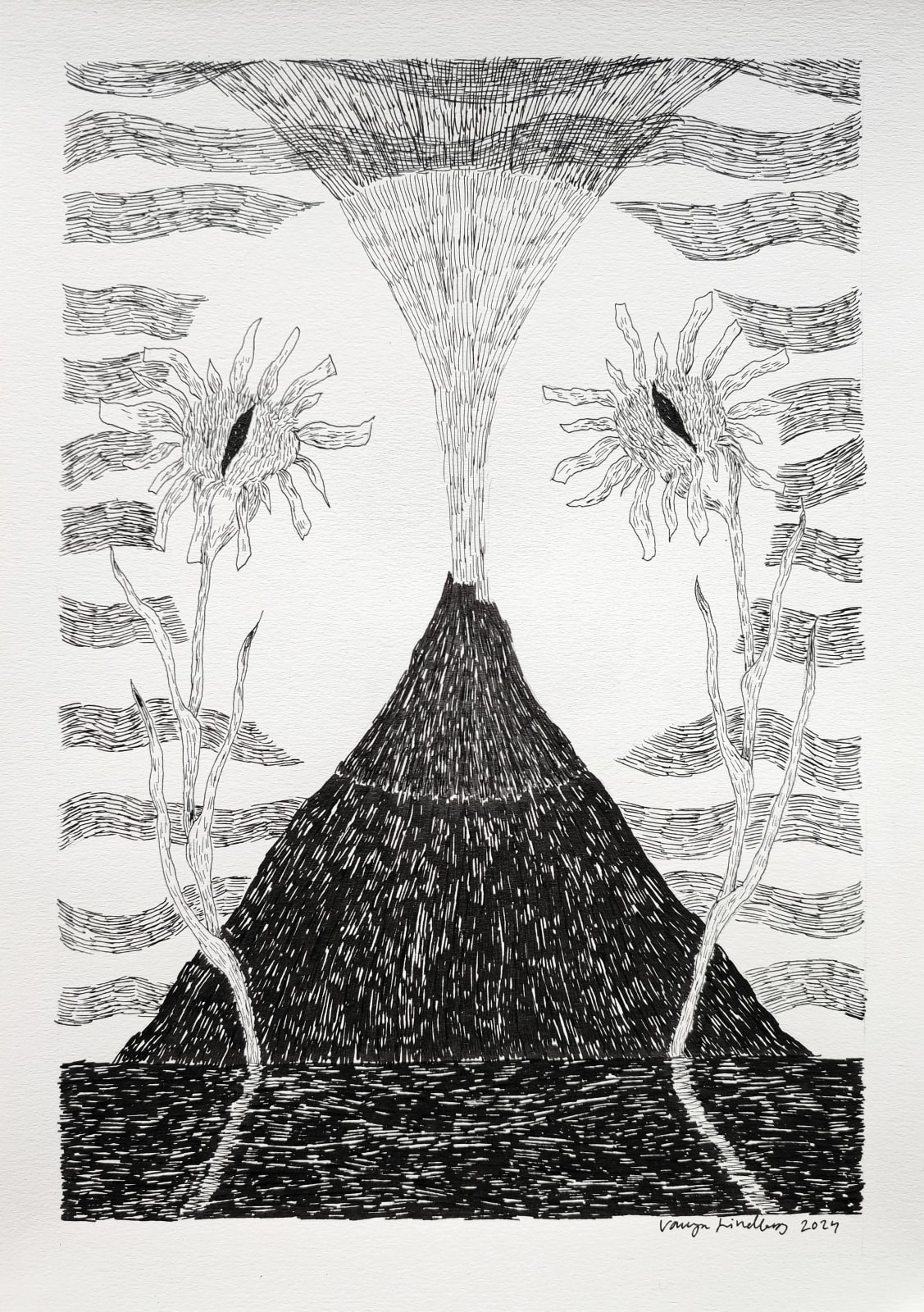 Vanja Lindberg, Drawing 3, 2024