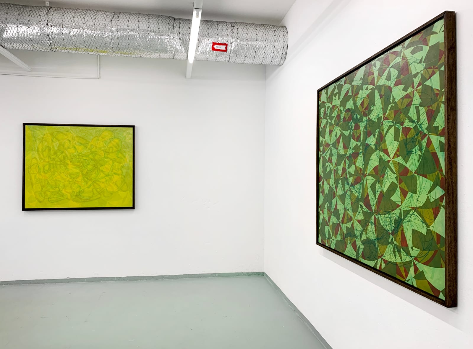Johnathan Daily, Untitled Yellow (series Complexity 5), 2001