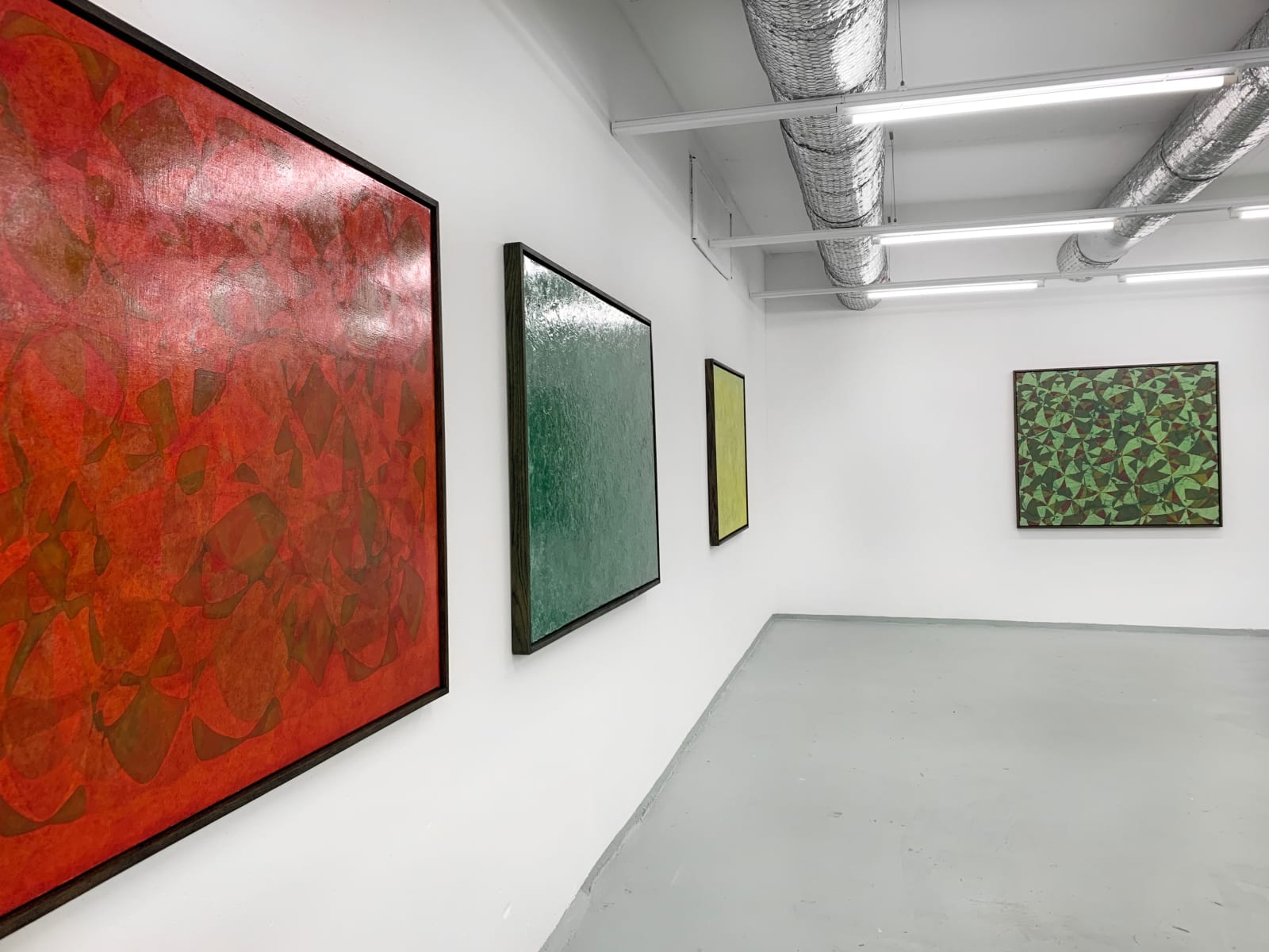 Johnathan Daily, Untitled Red (series Complexity 5), 2001