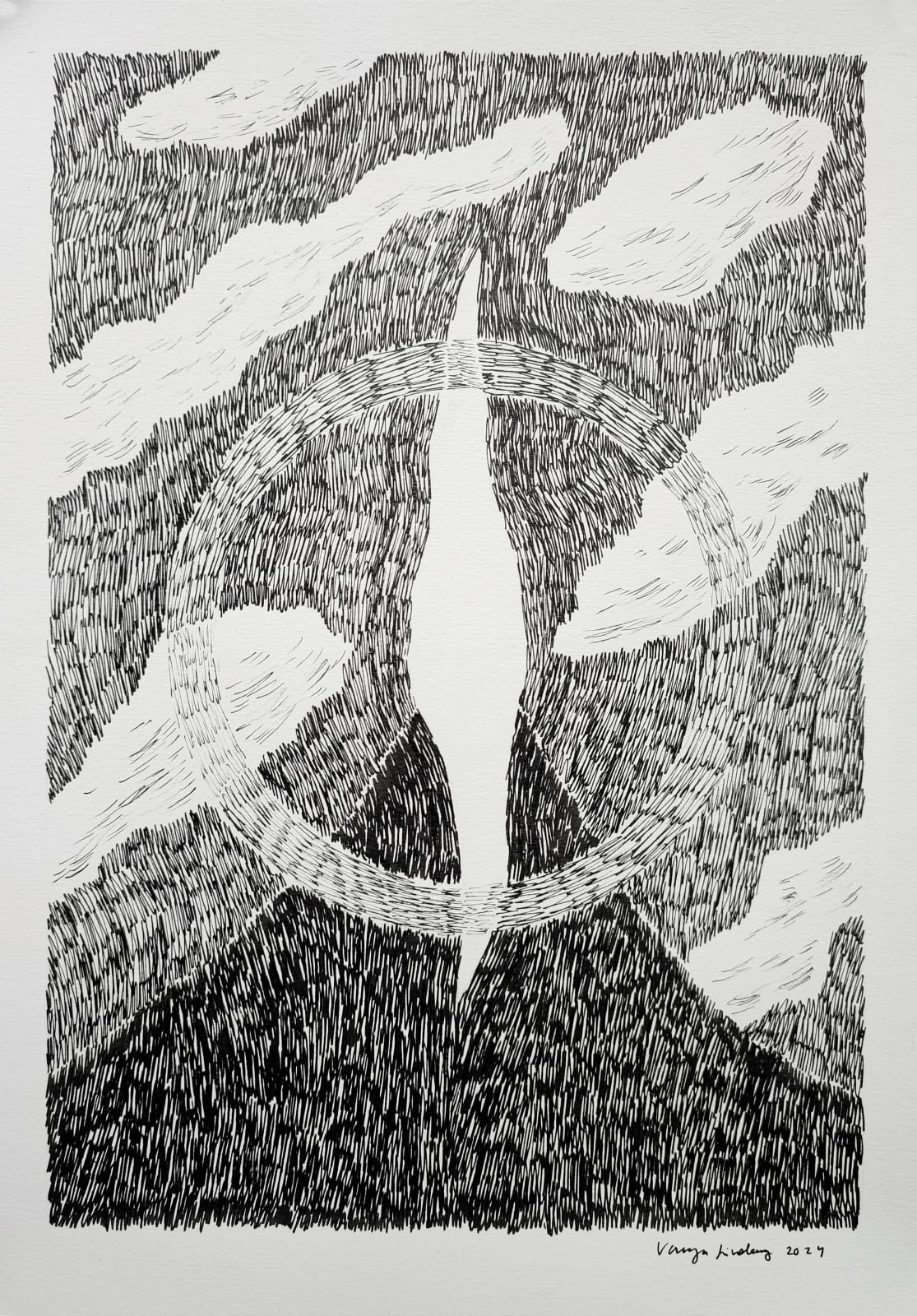 Vanja Lindberg, Drawing 2, 2024