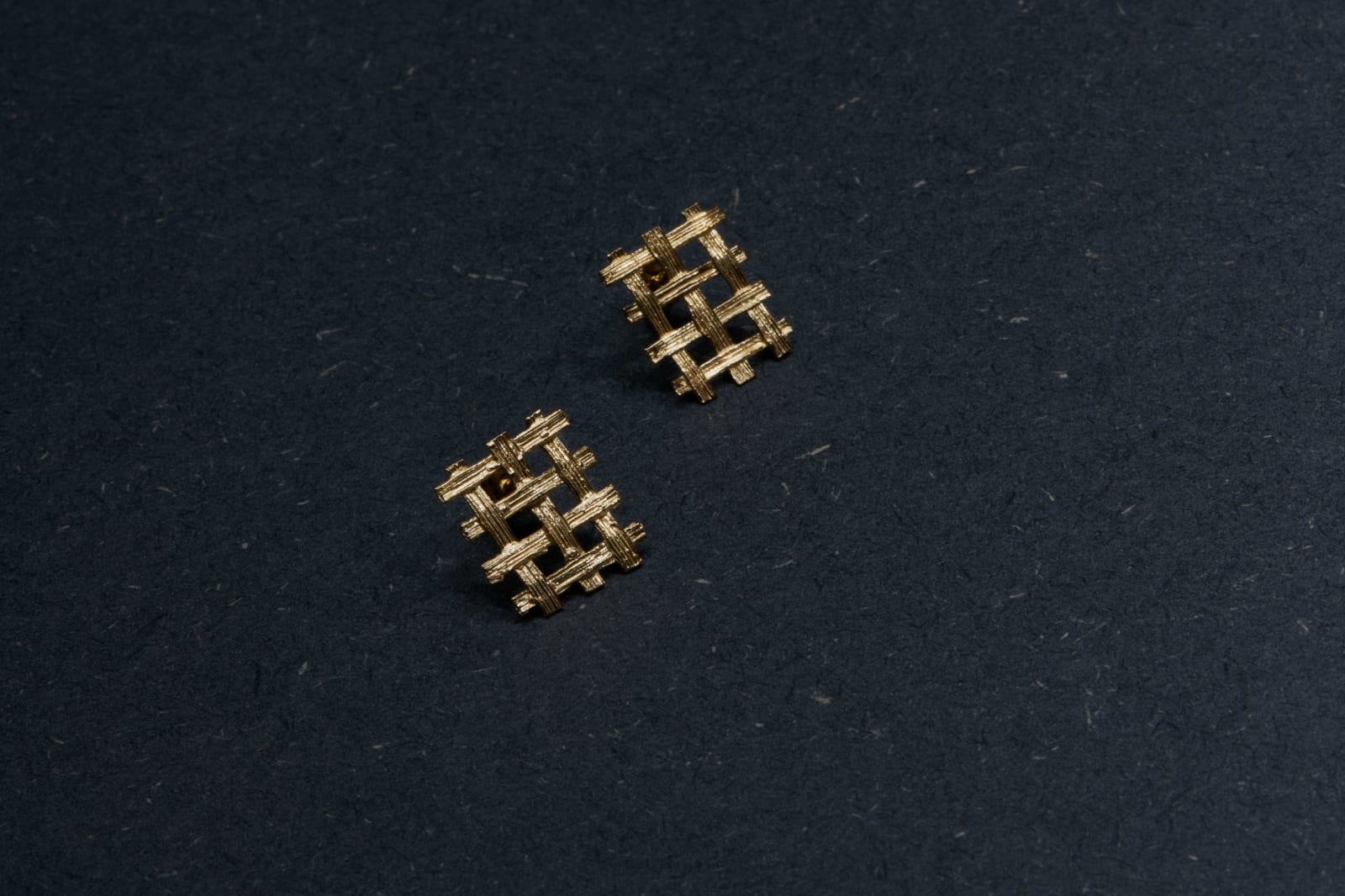 Harry Parr-Young, Rattan Cast Earrings square