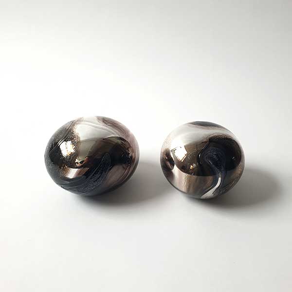 RASMUS NOSSBRING, SILVER SPHERES, 2020