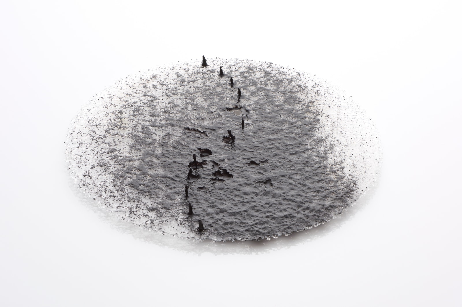 Kira Phoenix K´inan, Black Ice Spike, Drawing, I, 2017