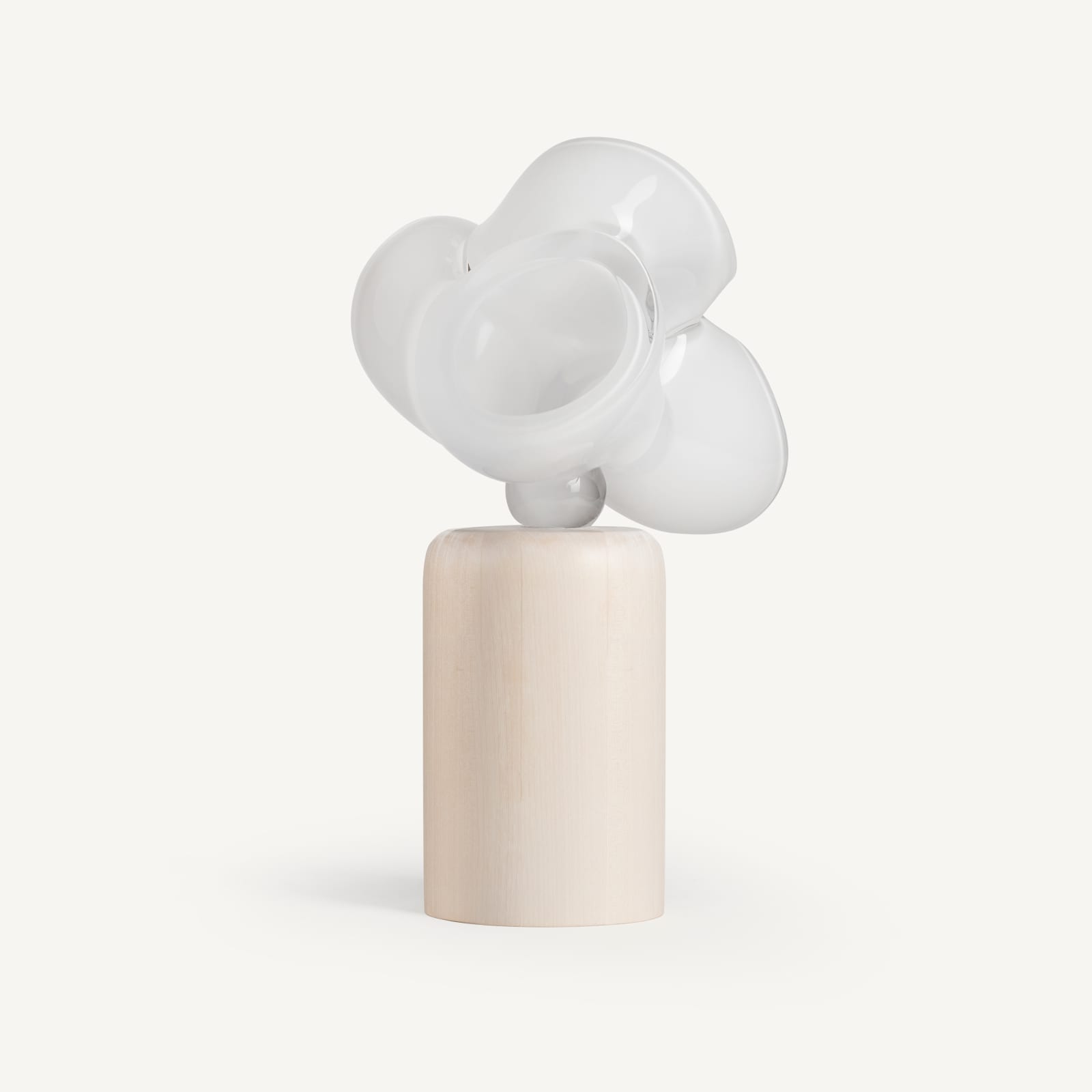 LENA BERGSTRÖM, HEART FLOWER CLEAR FROSTED, 2022