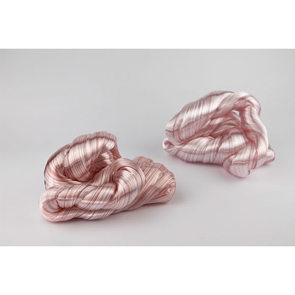 MARIA BANG ESPERSEN, CURL IN PEACH CURL IN ROSE, 2020