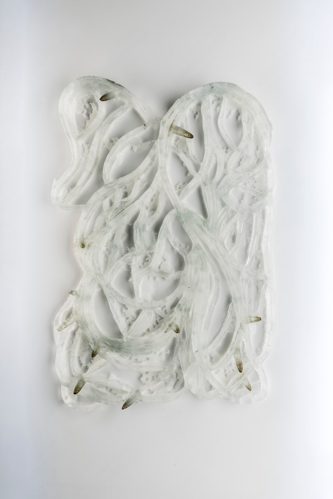 Kira Phoenix K´inan, Ice Drawing, II, 2017