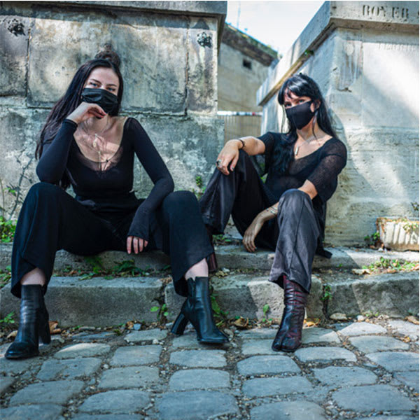 Bengtsson/Pohl, Faith/Petra. La Tombe de Jim Morrison Père-LaChaise, 2021