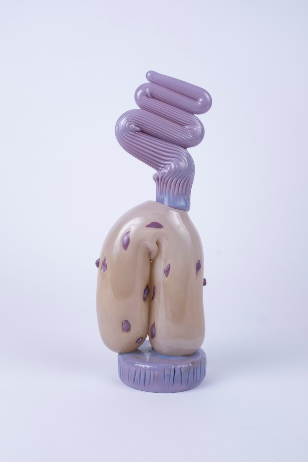 RASMUS NOSSBRING, Scribble, lavender, with bend, 2023