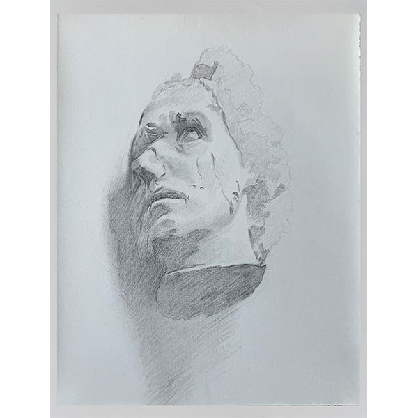 Patrik Graham, HEAD STUDY NO. 1, 2021