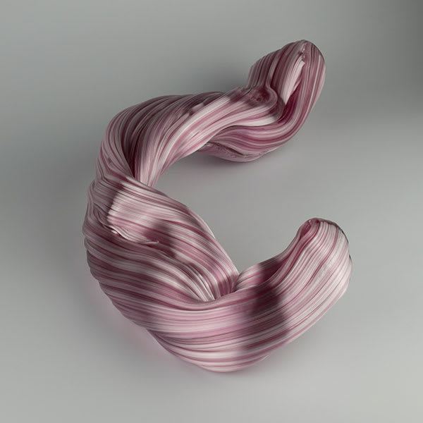 MARIA BANG ESPERSEN, ONE AND MULTIPLE LINES, PINK, 2020