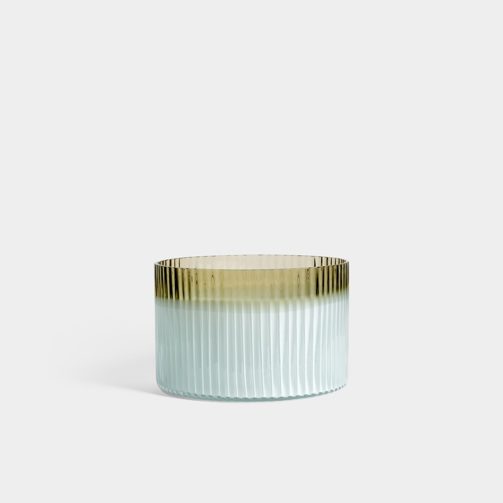 LENA BERGSTRÖM, PLISSÉ BOWL GREEN/TURQUOISE, 2022