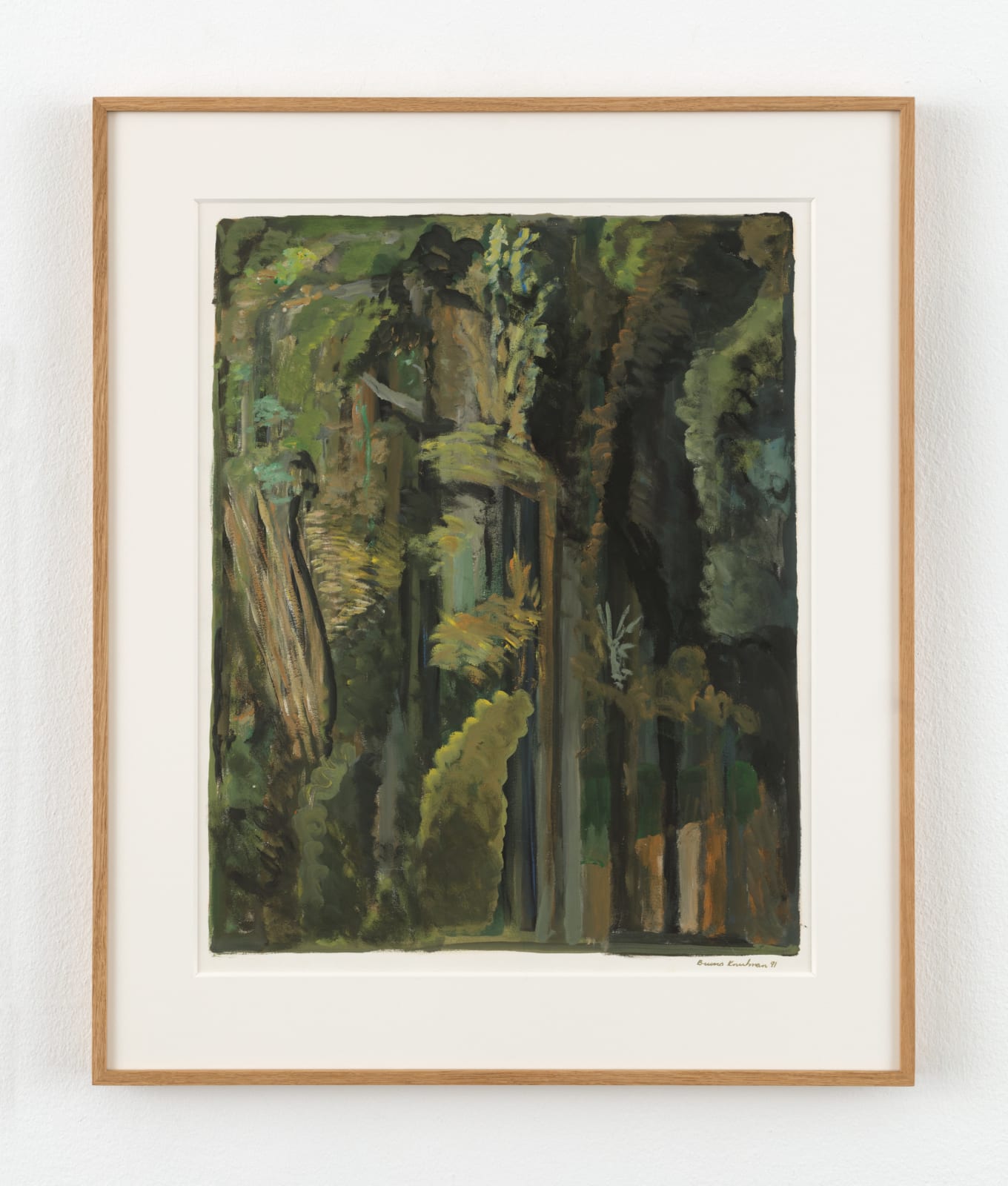 Bruno Knutman, Skogsparti / Forest, 1991
