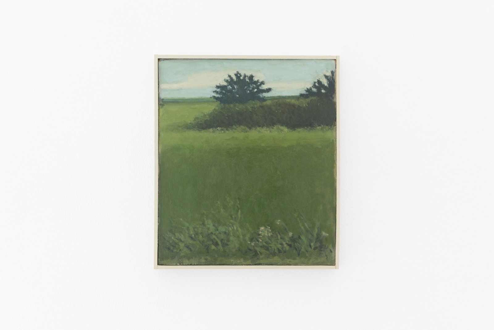 John Joseph Mitchell, Trees in Tall Grass, 2020
