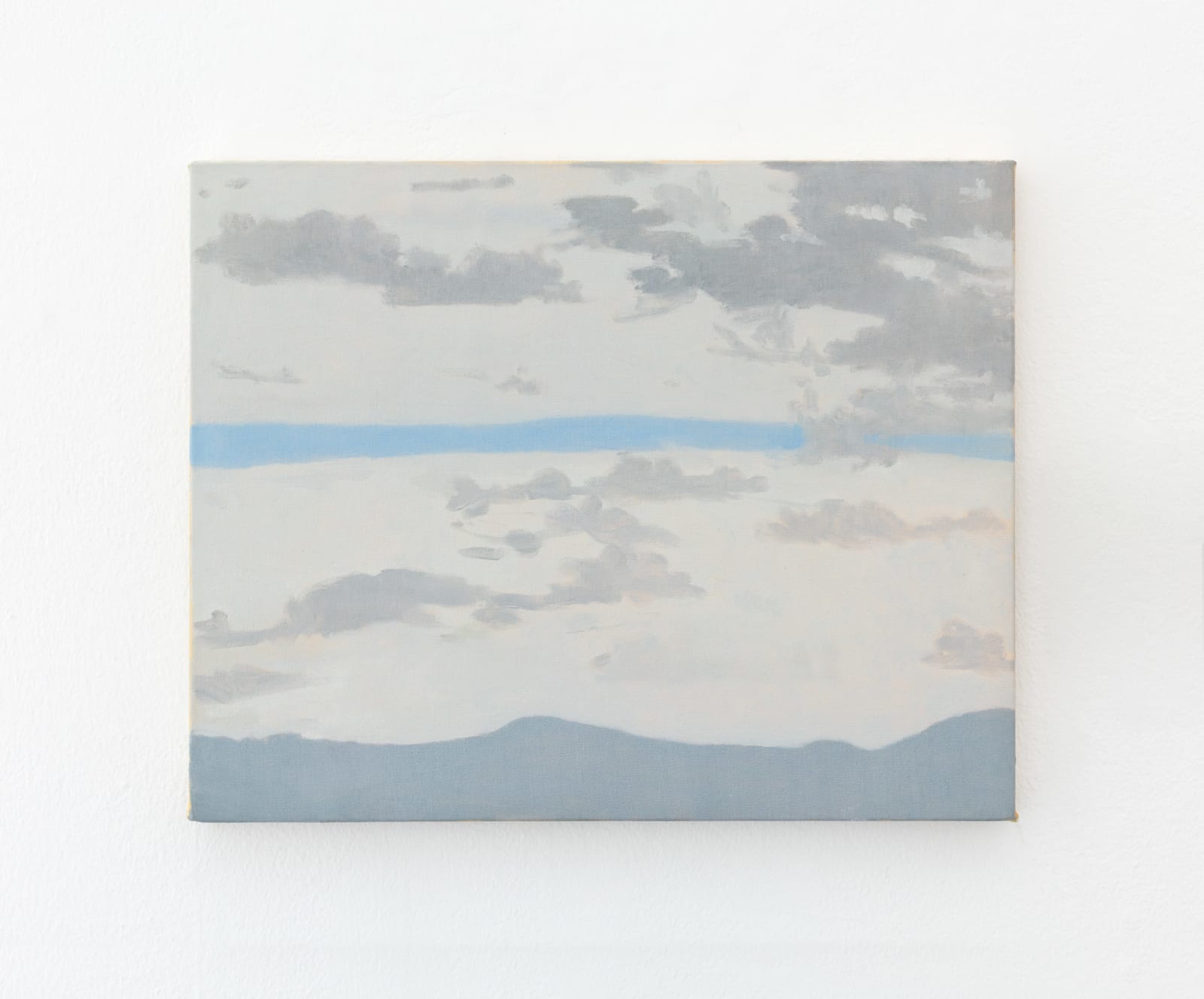 Alejandro Sintura, Franja Azul / Blue Line, 2025
