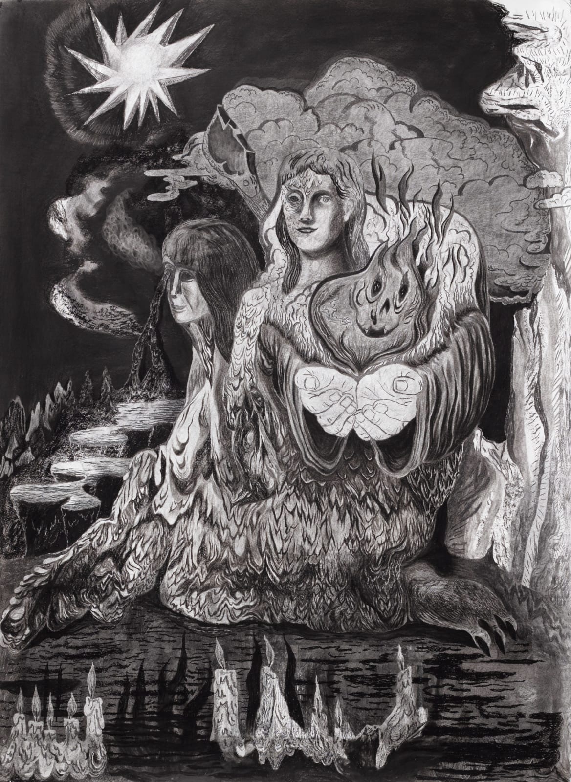 Jeff Olsson, Vill du ha min eld / Do you Want my Fire, 2024