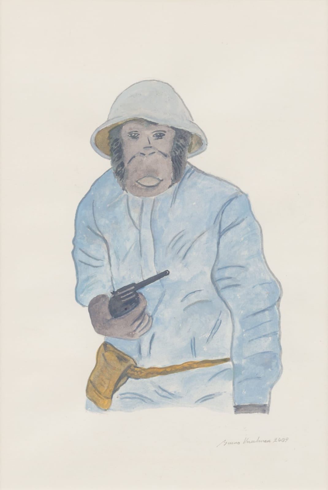 Bruno Knutman, Beväpnad apa / Armed Monkey, 2009