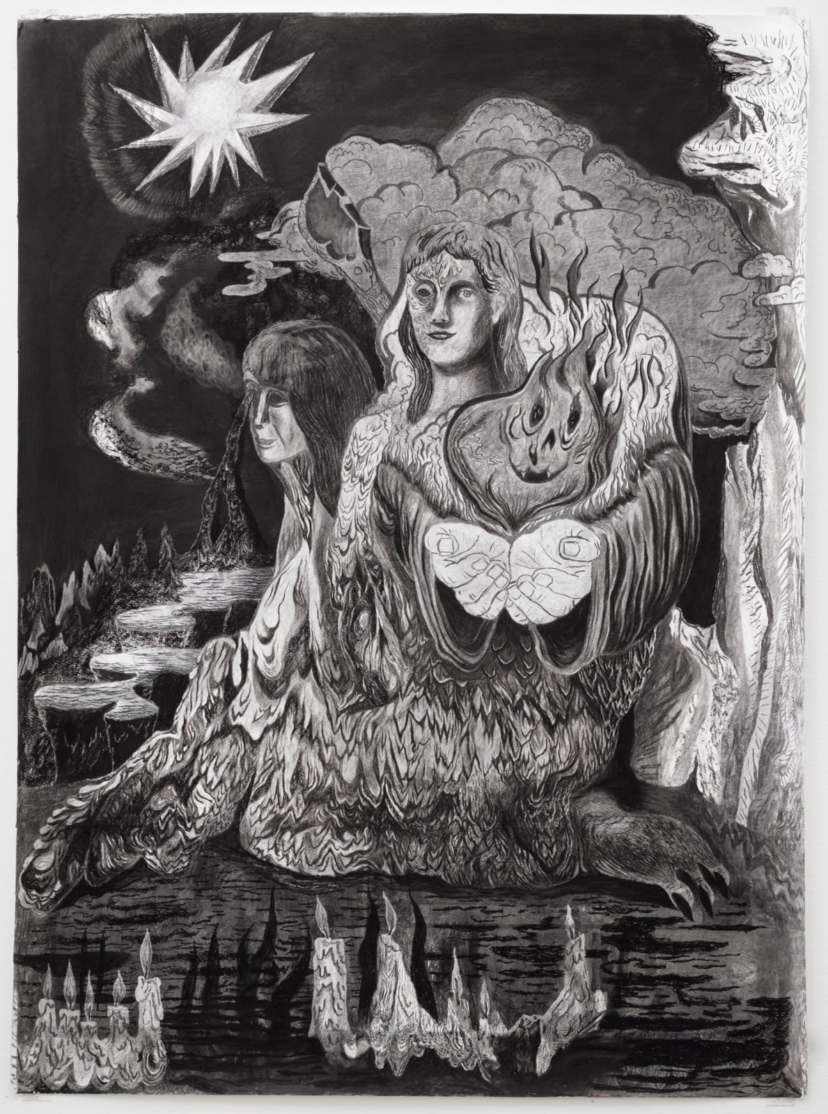 Jeff Olsson, Vill du ha min eld / Do you Want my Fire, 2024
