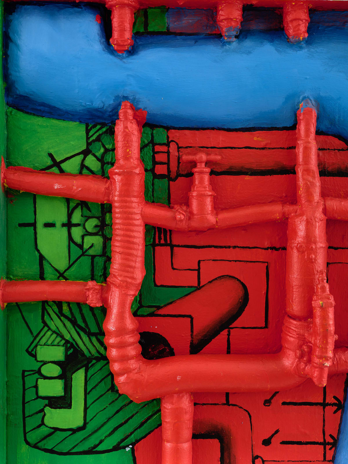 Atti Johansson, Untitled (Mekanisk organisk/Förbytta ting), 1967–1972