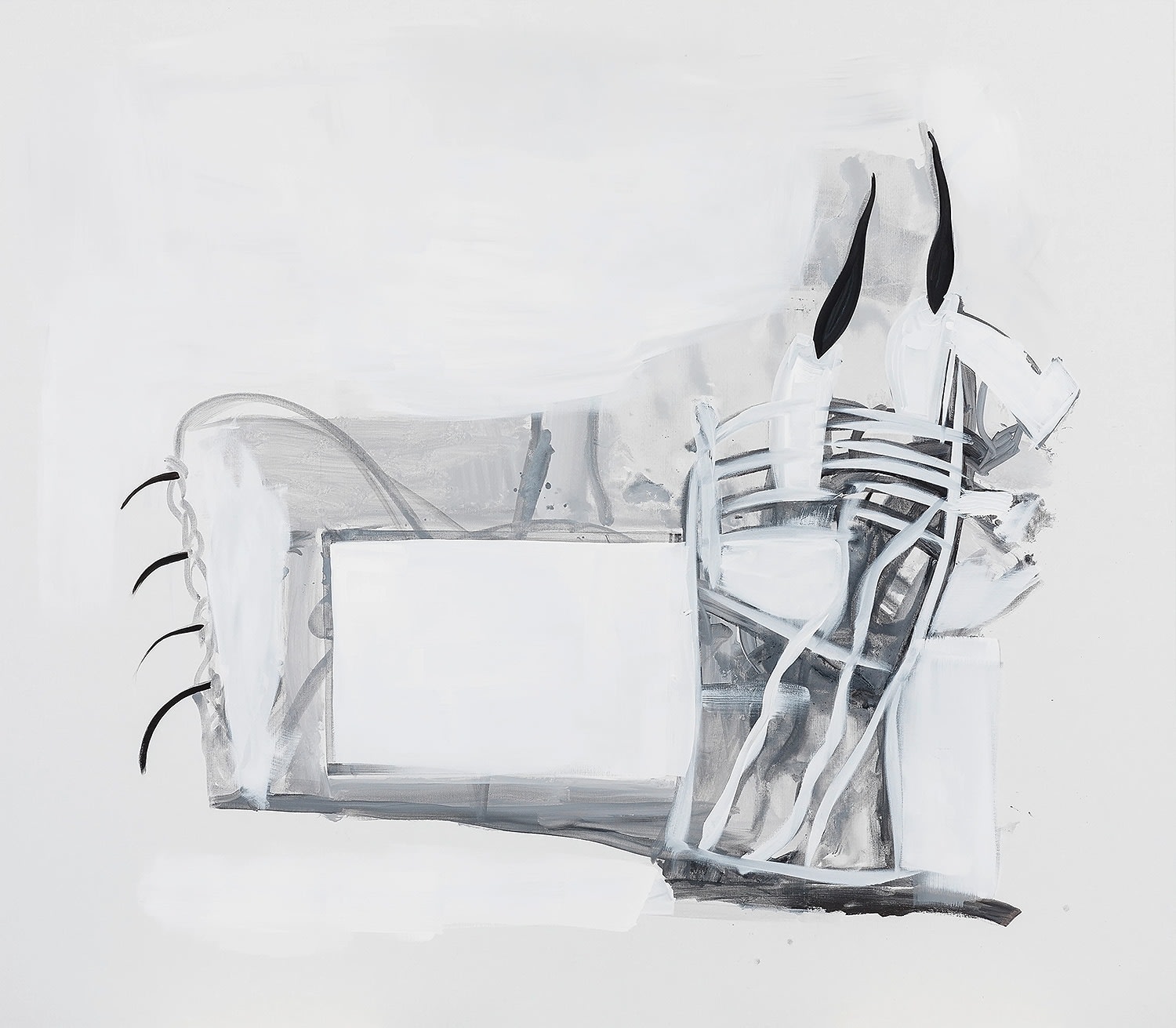 Tobias Pils, Untitled (candles b.f.), 2014/2015