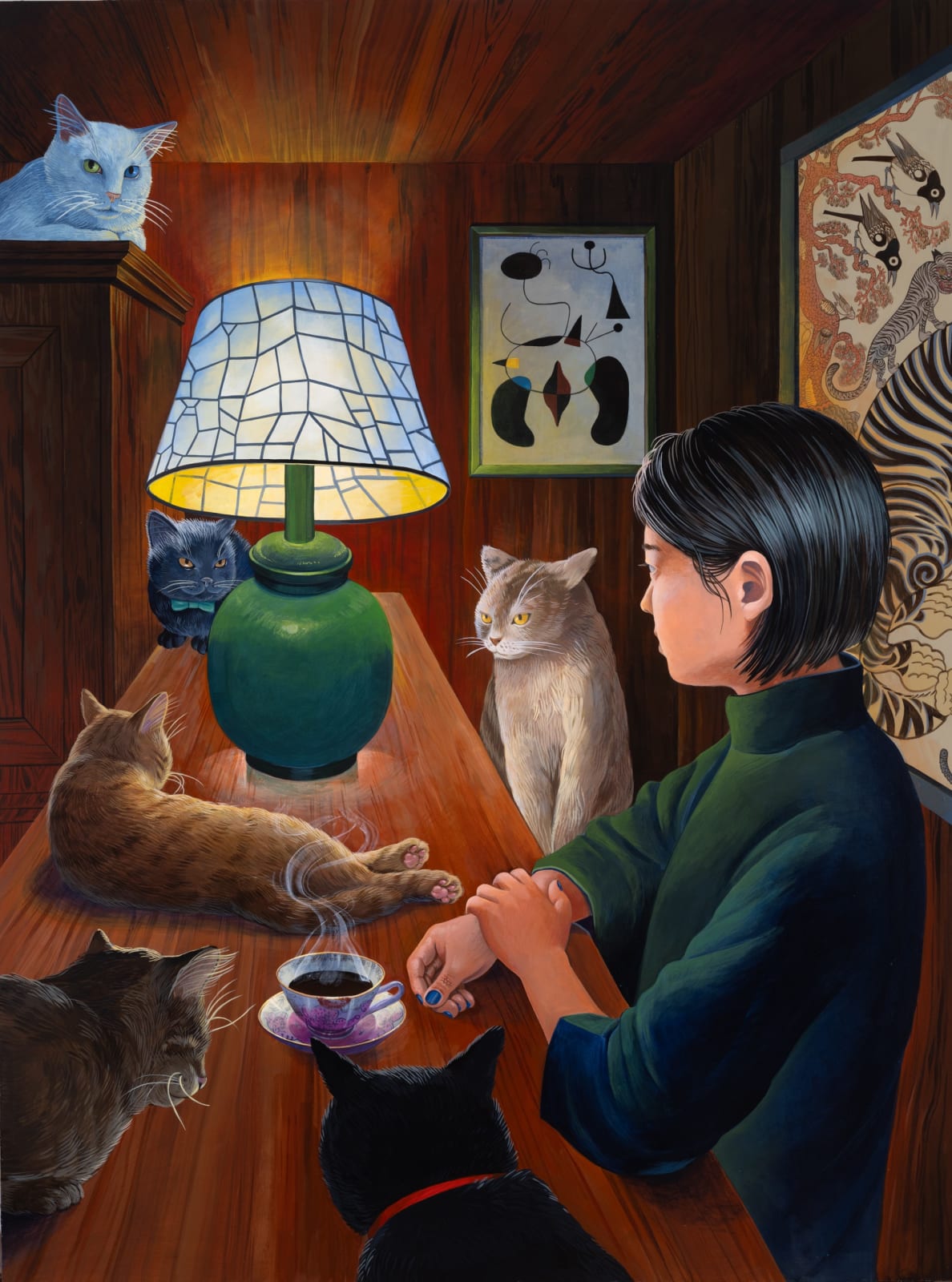 Sally J. Han, Cat Cafe, 2023
