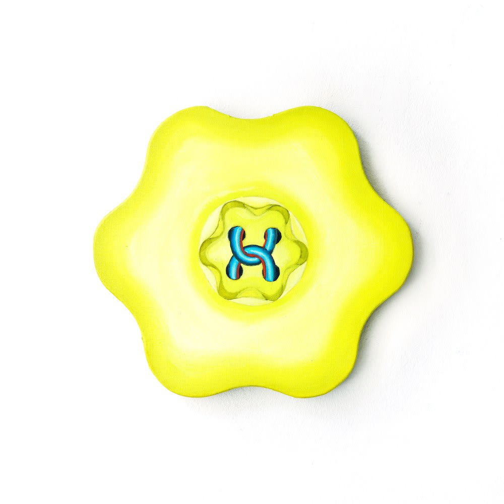 Astrid Kajsa Nylander, lemon-yellow minijob #2, 2022