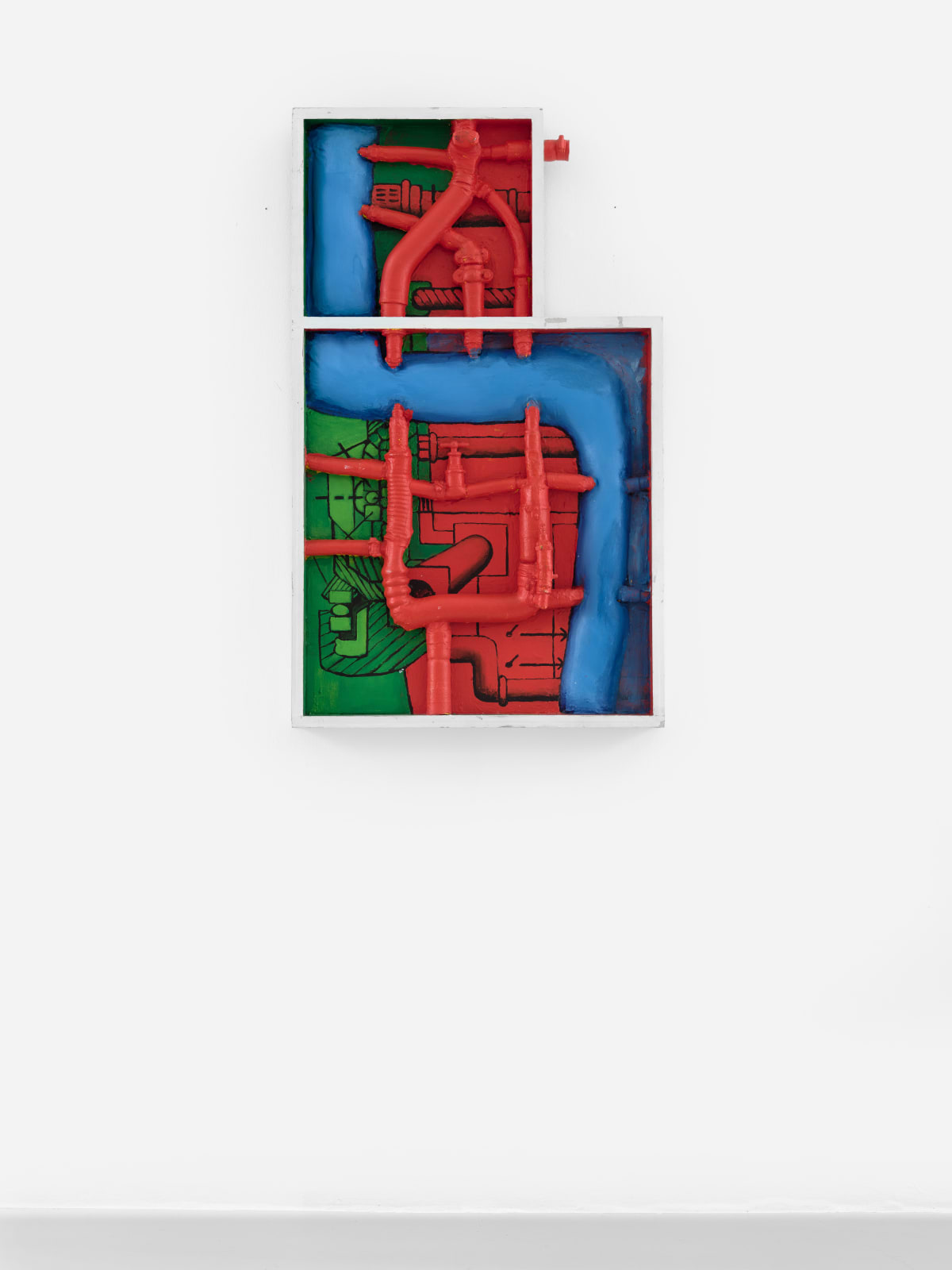 Atti Johansson, Untitled (Mekanisk organisk/Förbytta ting), 1967–1972
