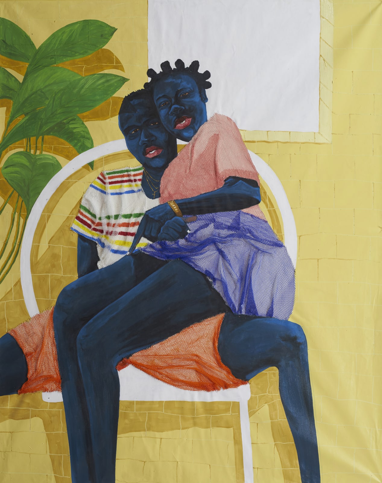 Eric Adjei Tawiah, White Window, 2021